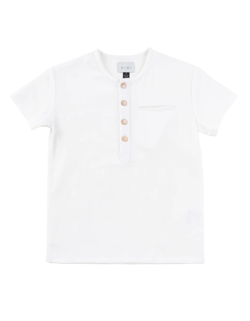 Klai Klai Mandarin Collar Shirt-TD29100
