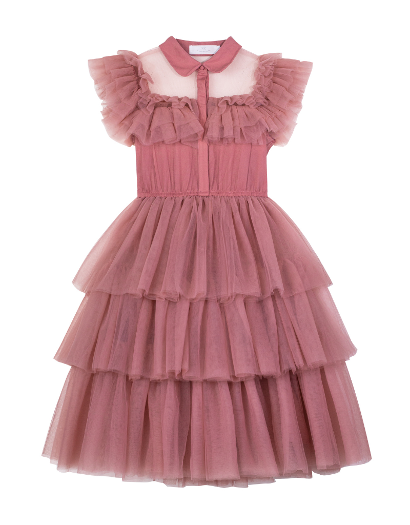 C'era una Volta Jeena Pink Dress - Tiptoe Boutique