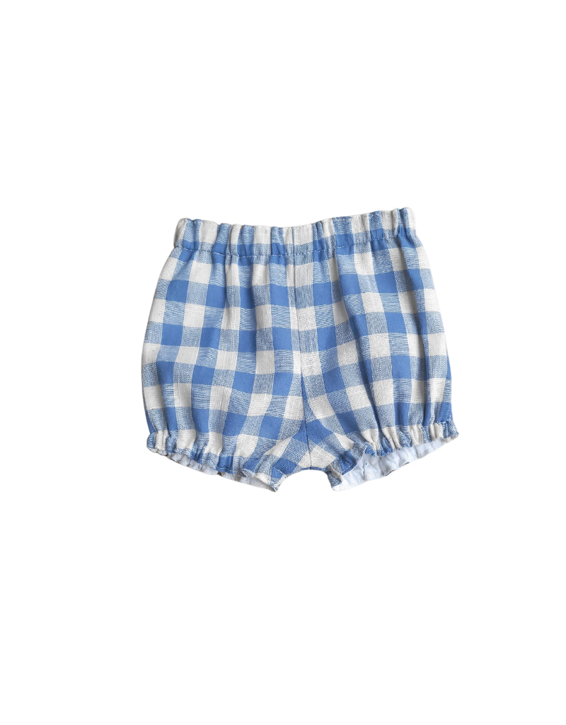 Artesania Carmina Artesania Carmina  Blue Check Bloomers-DJ-31