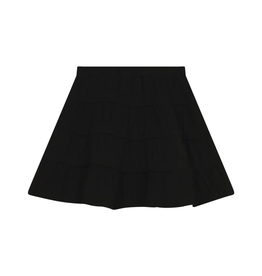 Kikio Kikio Short  Tiered Solid Skirt-SB2CY1808S