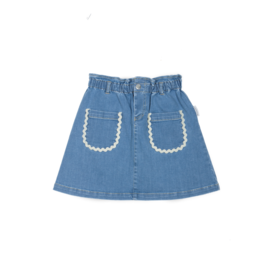 Mipounet Mipounet Carine Denim Mini Skirt