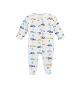 Baby Club Chic Baby Club Chic Auto Race Footie