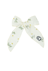 Bandeau Bandeau Scattered  Floral Medium Bow Clip