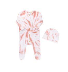 Tricot Bebe Tricot Bebe Tie Dye Footie