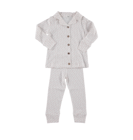 Bonjoy Bonjoy Girl Pointelle Grandpa Pajamas