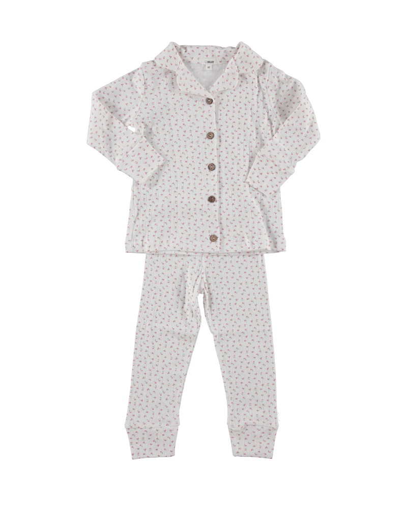 White 'Juliet' two-piece pyjama set Hanro - GenesinlifeShops Spain