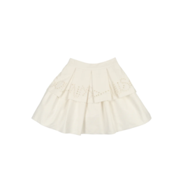 Coco Blanc Coco Blanc Eyelet Skirt