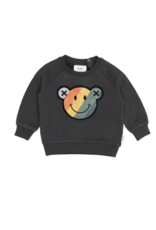 Huxbaby Huxbaby Smiley Rainbow Sweatshirt