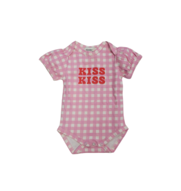 Wander & Wonder Wander & Wonder Rose Check Princess Onesie