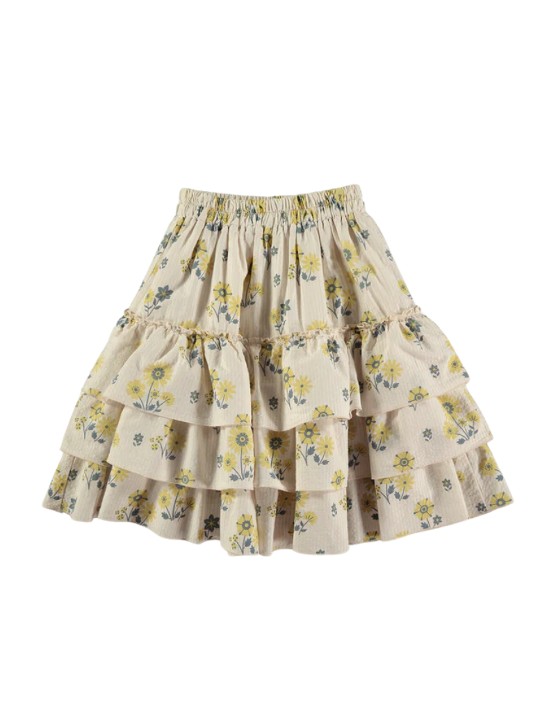 Coco Au Lait Coco au Lait Floral Stripe Skirt