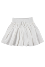 Bonjoy Bonjoy  Pique Box Pleat Skirt-SS5E