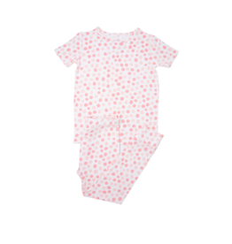 Sweet Bamboo Sweet Bamboo Girl Polka Dot Pink Pajama