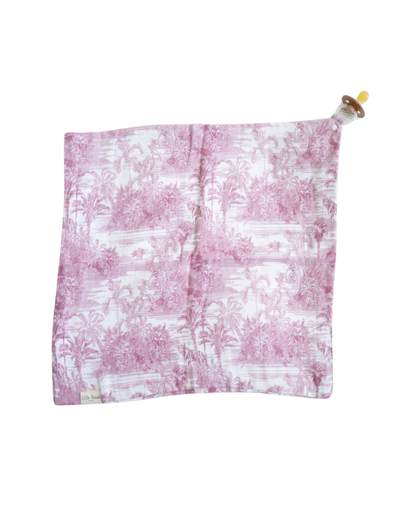 Little Threads Little Threads Pink Jungle Toile Lovey
