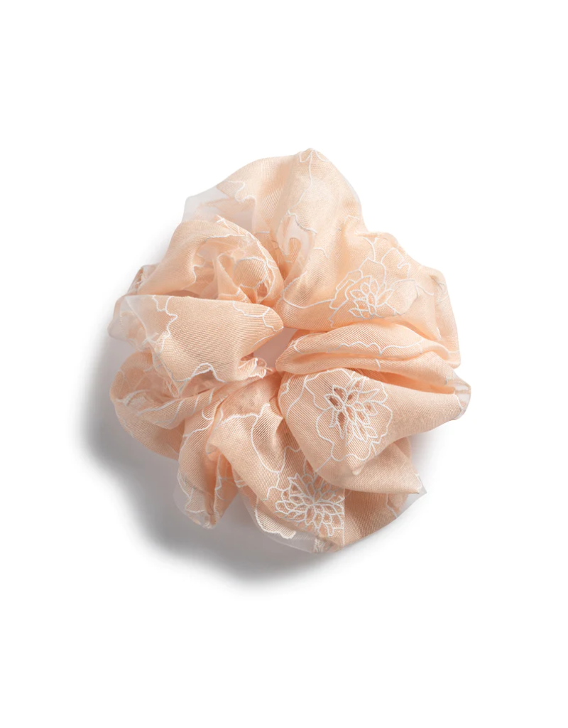 Halo Luxe Halo Luxe Cotton Candy Organza Printed Scrunchie