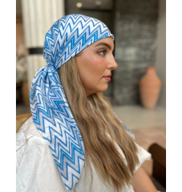 The Scarf Bar The Scarf Bar Missoni Inspired Square Headscarf