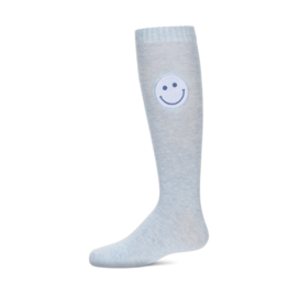 Memoi Memoi Fuzzy Smile Face Knee High MKF-7162