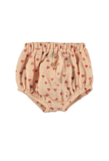 Tocoto Vintage Tocoto Vintage Heart Print Baby Bloomer-SS1424