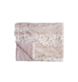 Winx and Blinx Winx and Blinx Nature Mauve Minky Blanket