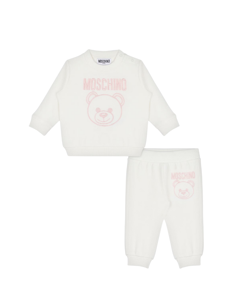 Moschino Moschino Embroidery Fleece Tracksuit-MTK02P