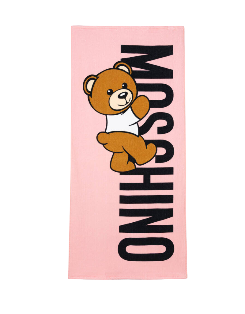 Moschino Moschino Text Logo Print Towel-HPX01B