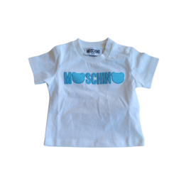 Moschino Moschino Infant Embroidery Logo Tee-MUM03X