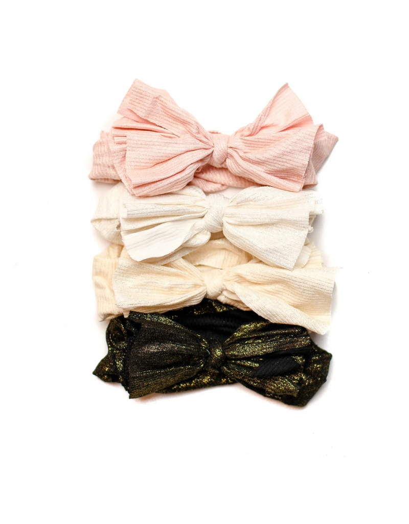Nicsessories Nicsessories Butter Soft Shimmer Baby Bows
