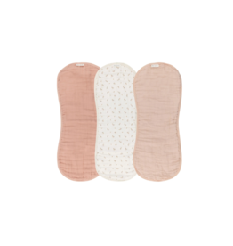 Ely's & Co Ely's & Co  Floral Pink  Muslin Burp Cloths