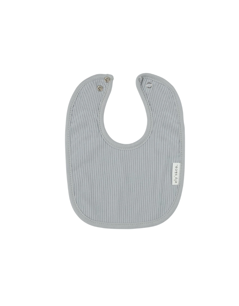 Ely's & Co Ely's & Co Solid Ribbed Bibs