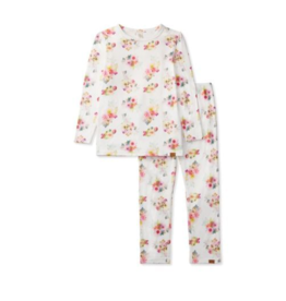 Minimoi Minimoi Floral Pointelle 2 Pc Pajama -IBP08687