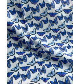 Tal Tal Blue Butterfly Headscarf