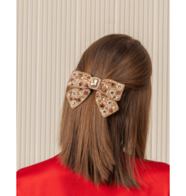 Namjosh Namjosh Jeweled Bow Barrette