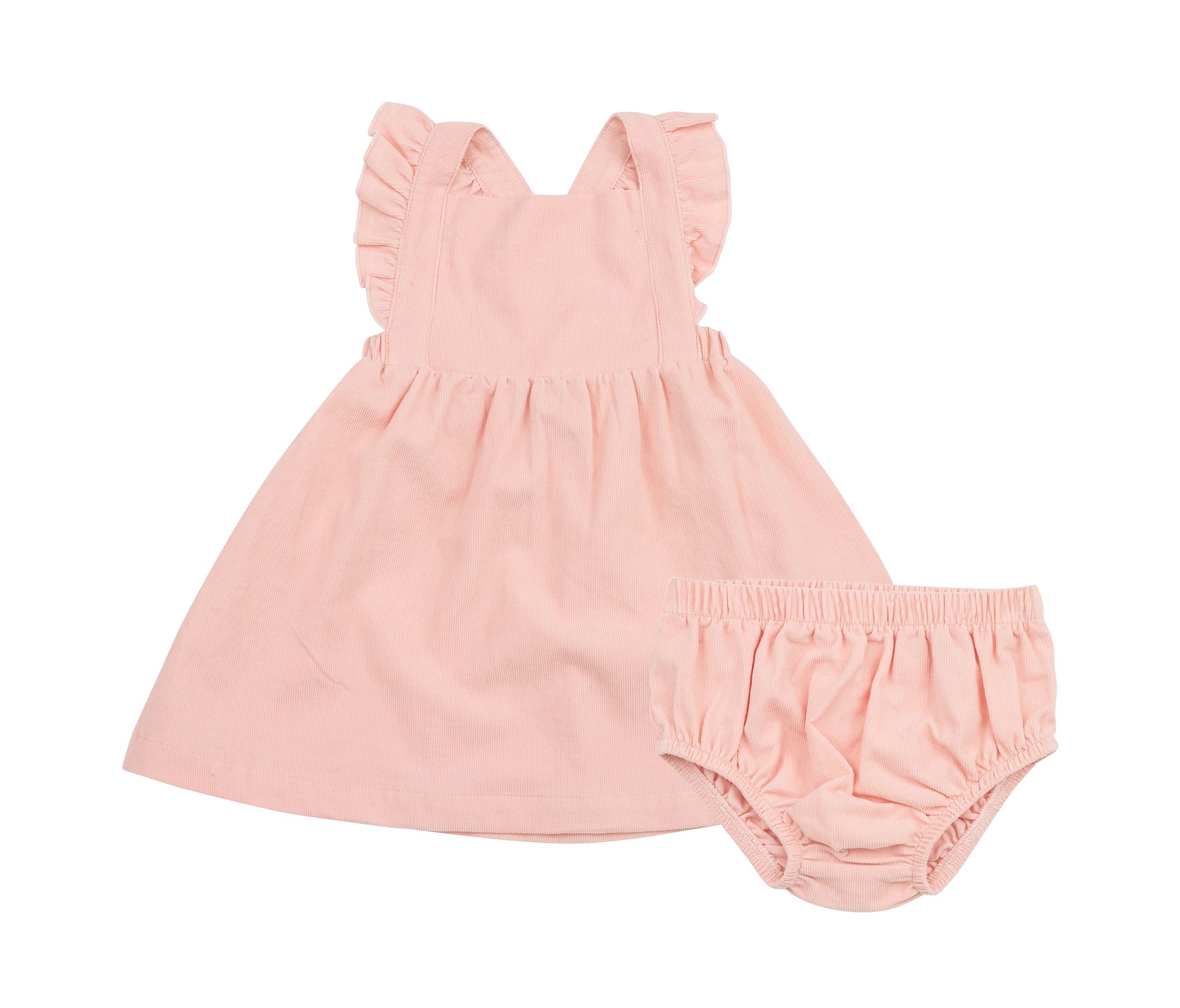 avery pinafore dress