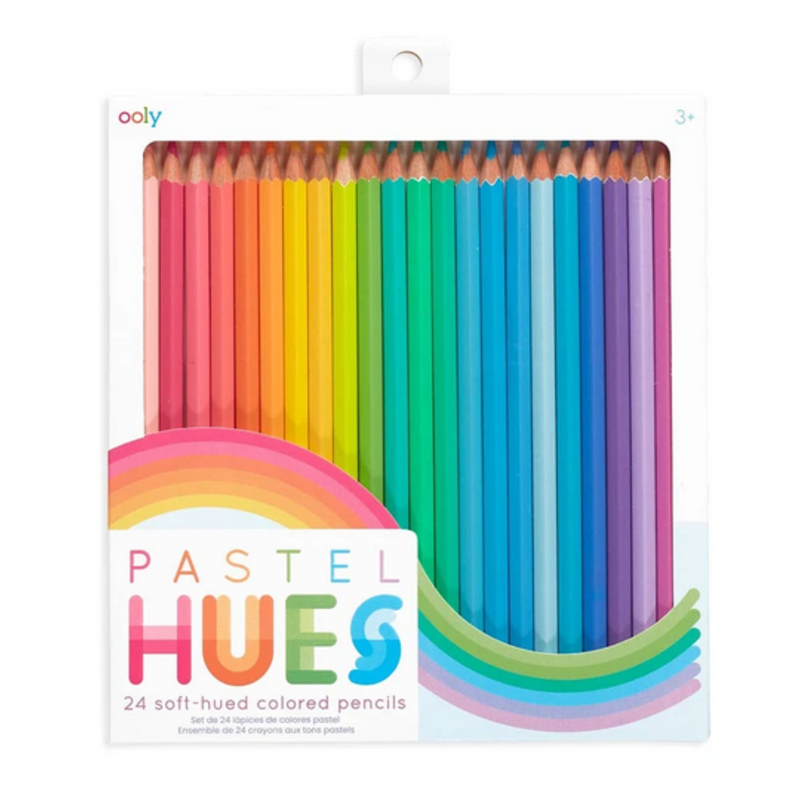 Ooly Ooly Pastel Hues Colored Pencils - Set of 24
