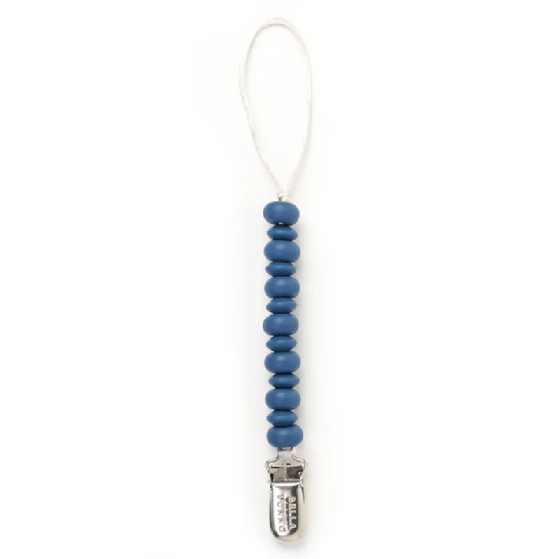 Bella Tunno Bella Tunno Navy Pacifier Clip