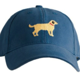 Harding Lane Harding Lane Yellow Lab On Navy Hat