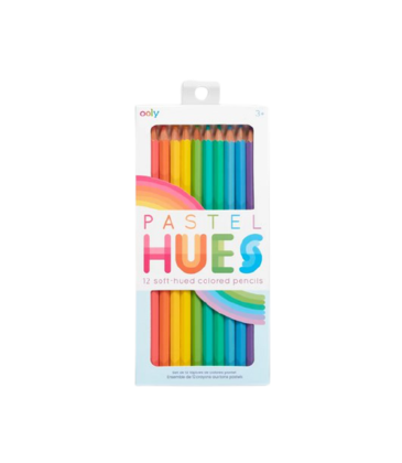 Ooly Ooly Pastel Hues Colored Pencils - Set of 12