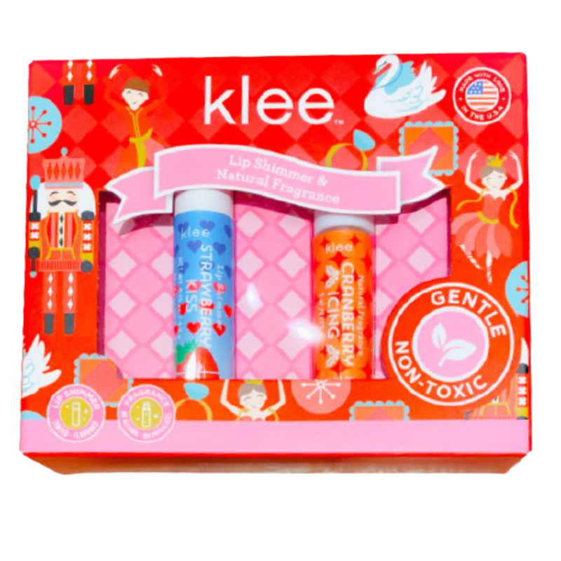 Klee Kids Klee Kids Holiday Fragrance & Lip Duo - Cranberry Icing