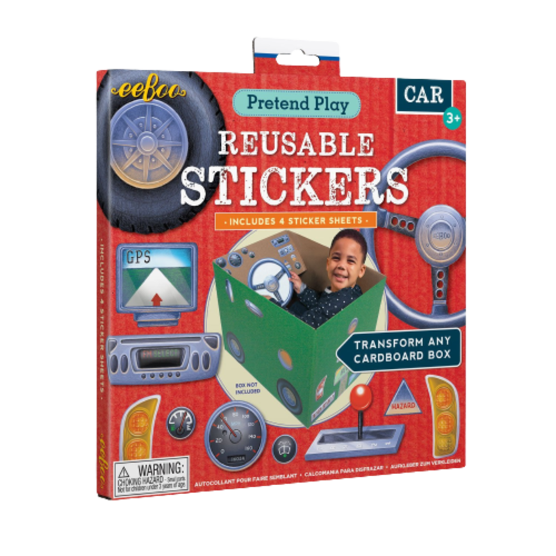 eeBoo eeBoo Car Pretend Play Stickers