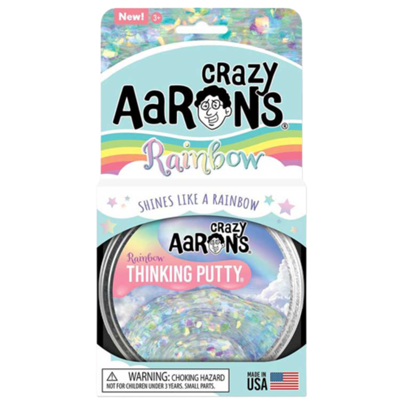 Crazy Aarons Crazy Aaron Rainbow Thinking Putty