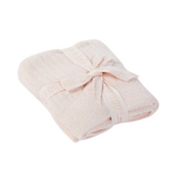 Barefoot Dreams Barefoot Dreams CozyChic Lite Ribbed Blanket - Pink
