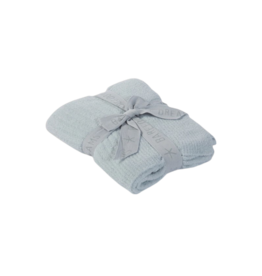 Barefoot Dreams Barefoot Dreams CozyChic Lite Ribbed Blanket - Blue