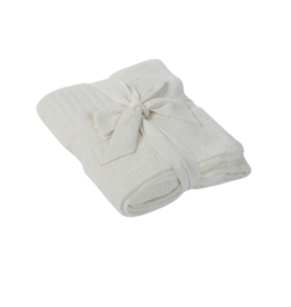 Barefoot Dreams Barefoot Dreams CozyChic Lite Ribbed Blanket - Pearl