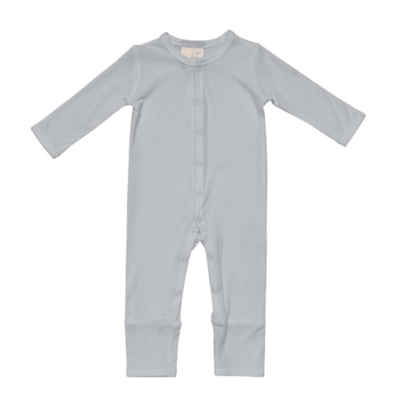 Kyte Baby Kyte Baby Zippered Romper in Storm