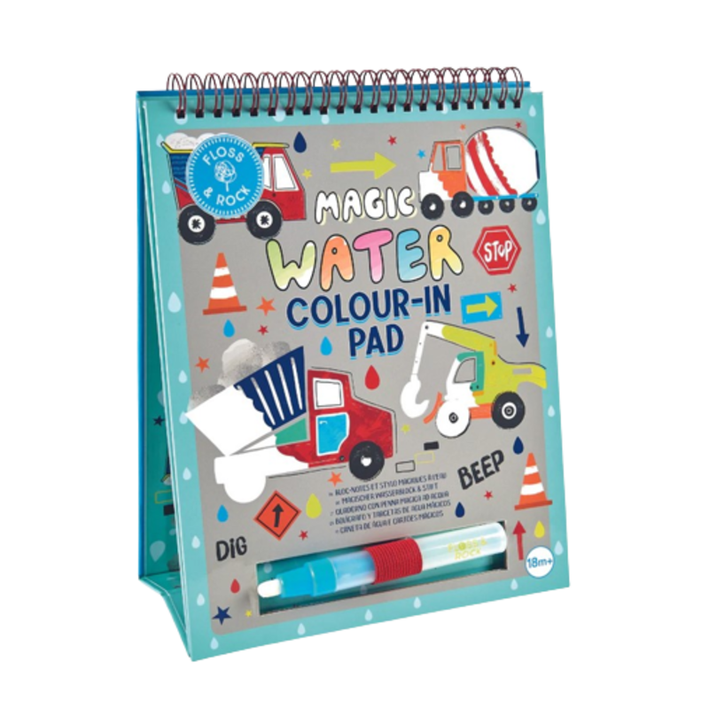 Floss and Rock Floss and Rock Construction Waterpad Flip Book