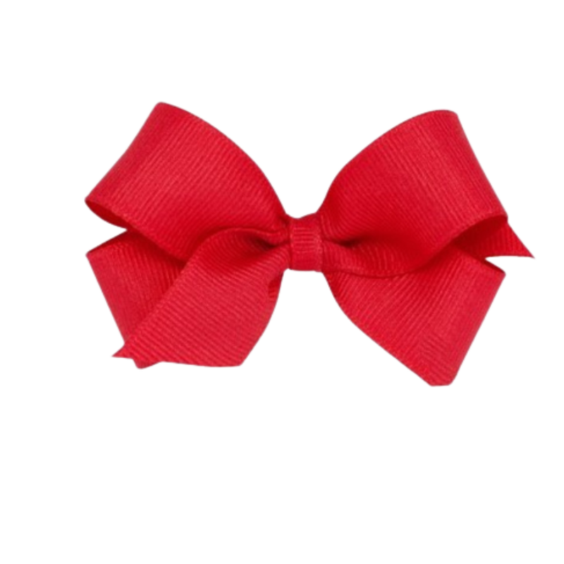 Wee Ones Mini Red Bow - Bibs and Kids Boutique