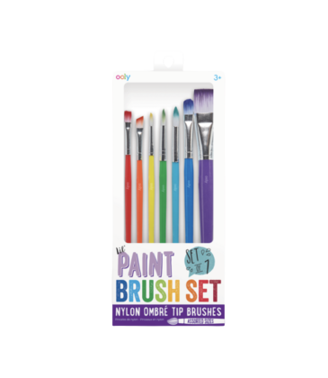 Ooly Ooly Lil’ Paint Brushes - Set of 7