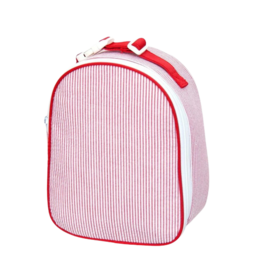 Mint Mint Seersucker Gumdrop - Red