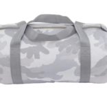 Mint Mint Seersucker Medium Duffel - Snow Camo