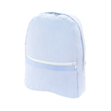 Mint Mint Seersucker Small Backpack - Baby Blue
