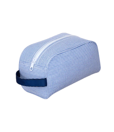 Mint Mint Seersucker Traveler - Navy